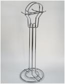 Подставка для кухонной утвари 40см (серебро) ()