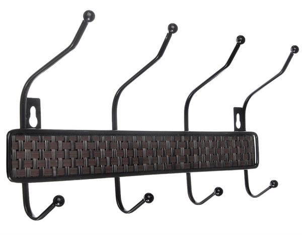 Вешалка настенная "Плетенка" 4 крючка (4533) (48)