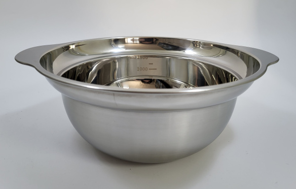 Миска из нержавеющей стали (23см) (1180) (00080)