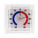 Термометр на липучке уличный (квадратный) (3668) (240)