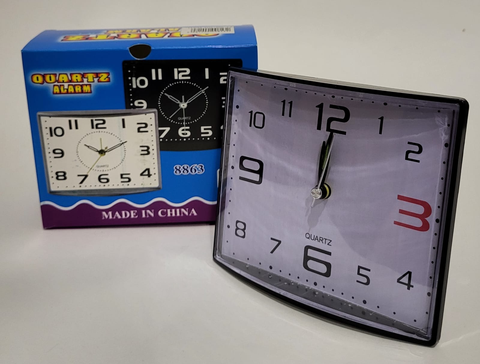 Часы будильник 10*12*5см (4483) (150)