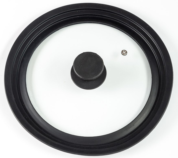 Крышка  универсальная с силиконовым ободком Ø22;24;26см (5358) (12)