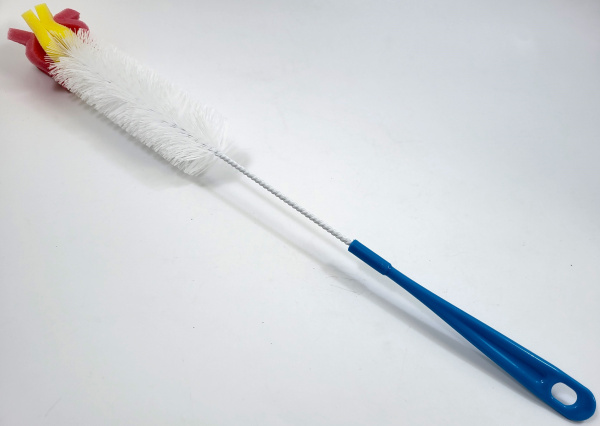 Ерш для чистки колбы кальяна с губкой 44см (9195) (300)