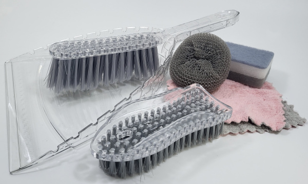 Набор для уборки (совок, сметка, щетка, губки,тряпка) (1793/1) (48)