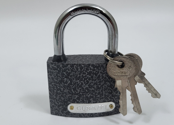 Замок висячий "Gusami" 63 мл (GM-01-63) (60)