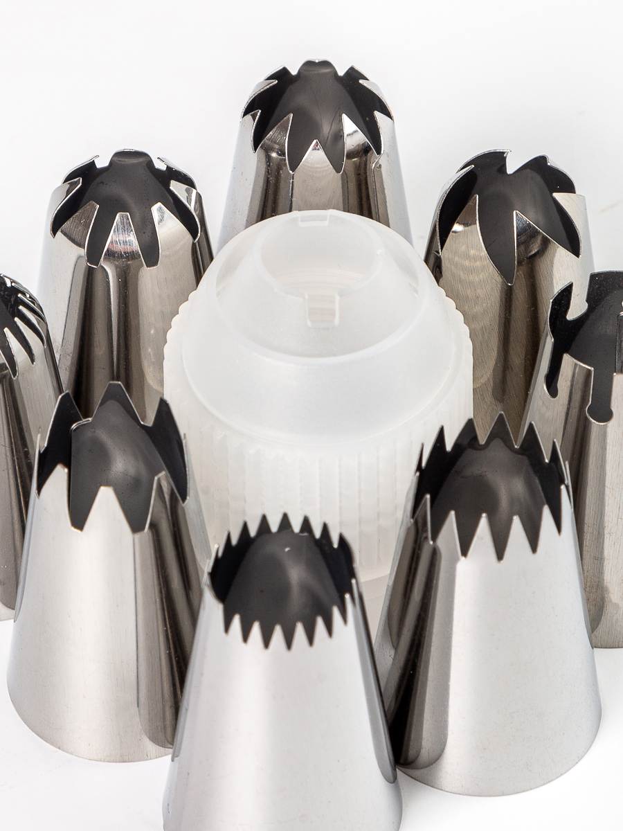 Кондитерские насадки 9шт (5584) (144)