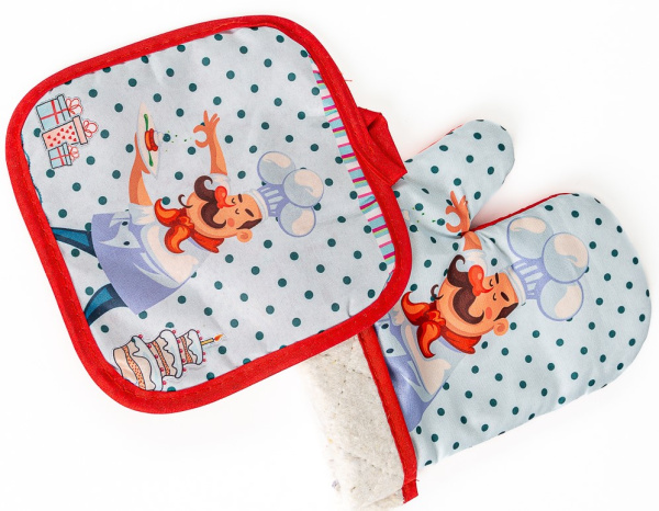 Набор прихваток для горячего (8127) (500)