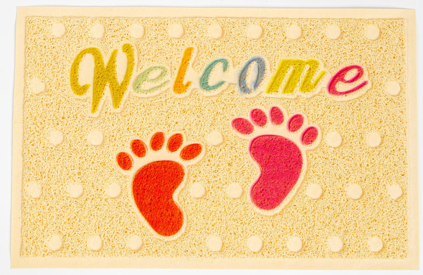 Коврик придверный 58*38см (Резина) (8135)