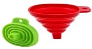Воронка складная (силикон) 12см  Ø9см (KH-2240)