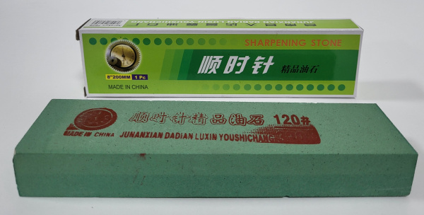 Абразивный брусок ПРЯМОУГОЛЬНЫЙ 15*3см (7629) (50)