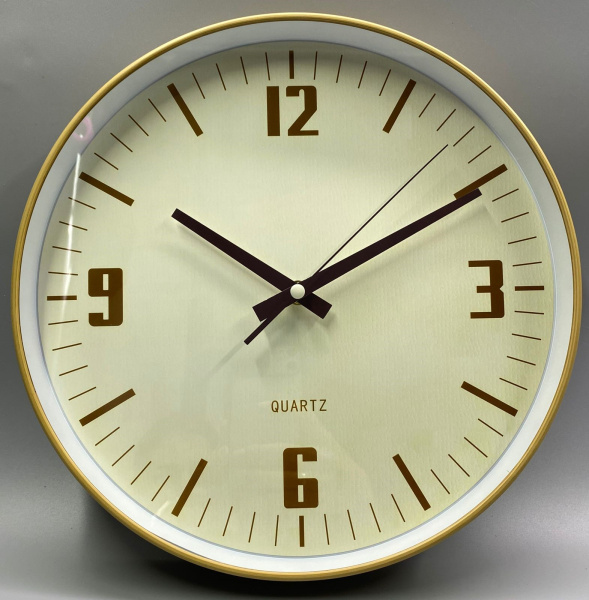 Часы настенные механические Ø30см (8605) (20)