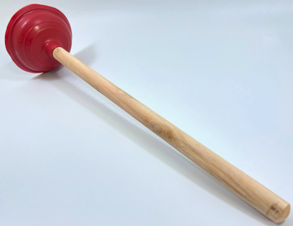 Вантуз 48см, Ø13см с деревянной ручкой (8818) (100)