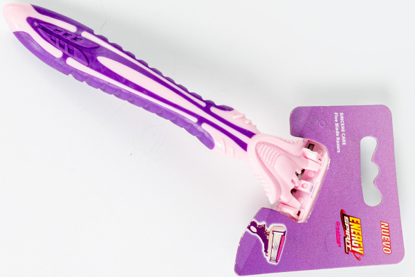 Бритвенный станок с 5-ю лезвиями (лист 12шт) (8301)