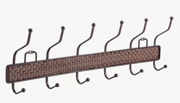 Вешалка настенная "Плетенка" 6 крючков (4535) (48)