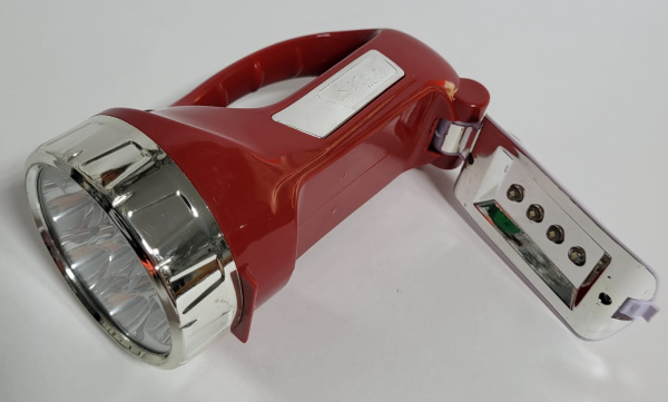 Фонарь ручной с дополнительной лампой (YJ-2804)