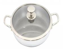 Кастрюля из нержавеющей стали со стеклянной крышкой Ø32см, ↑9см (1784) (10)