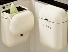 Подвесная корзина для мусора с откидной крышкой 25*25*15см (MZ-AS-112) (8)