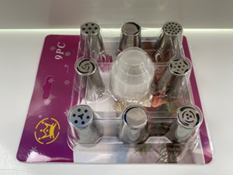 Кондитерские насадки 9шт (5584) (144)