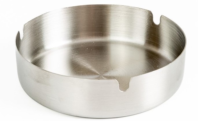 Пепельница (Нержавейка) 8см (8022) (400)