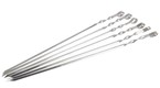 Шампура, (14мм*60см) упаковка 6 шт, (ST-6609)КН-3051