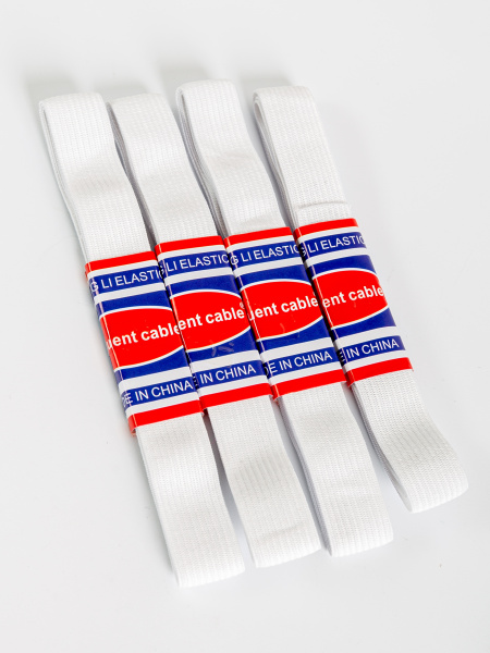 Резинка бельевая 1,4м 20 мм белая ()