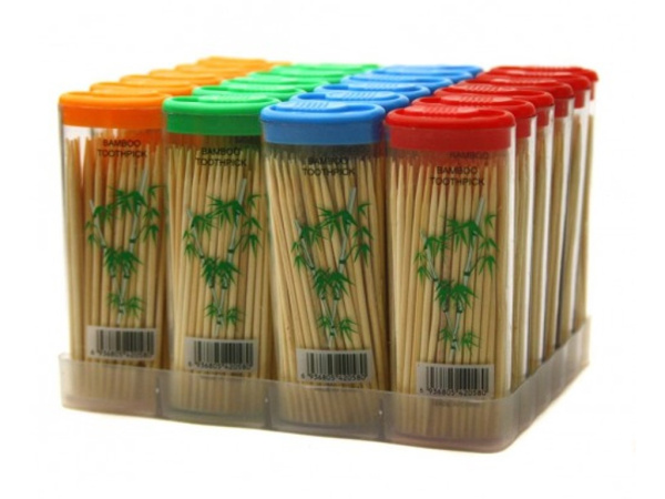 Зубочистки (Зажигалка) (24шт в блоке) (Цена за блок) (9138) (48)