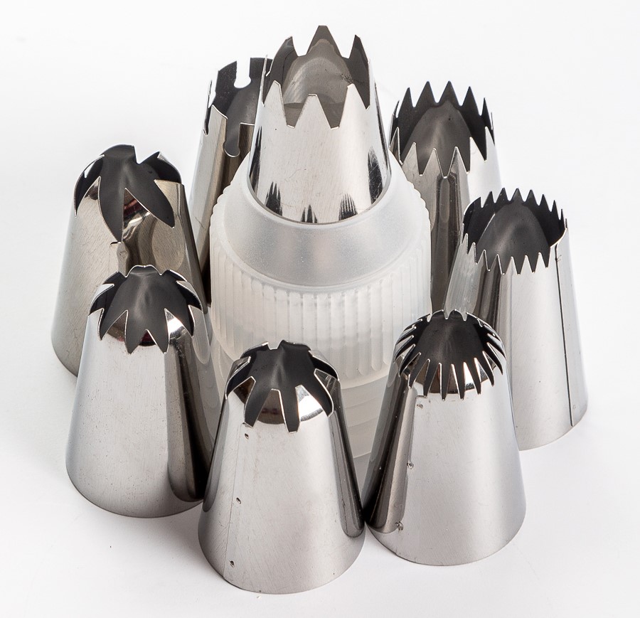 Кондитерские насадки 9шт (5584) (144)