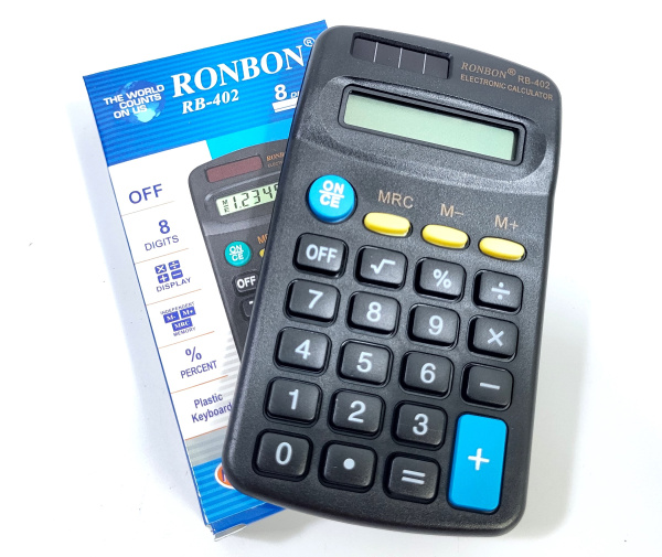 Калькулятор RONBON RB-402 (11*6,5*2см) (400)
