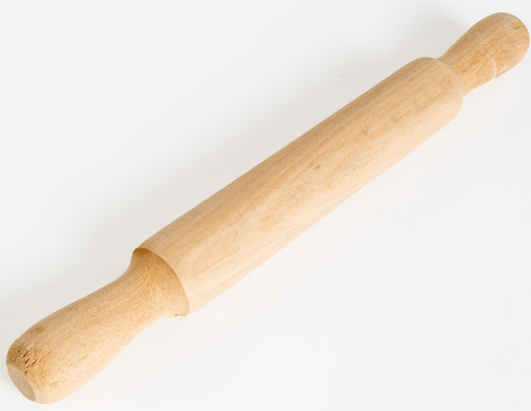 Деревянная скалка 39,5см (8255) (110)