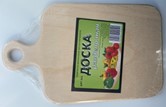 Доска 15*25см прямоугольная с ручкой (9 мм) (9562 )(7a)