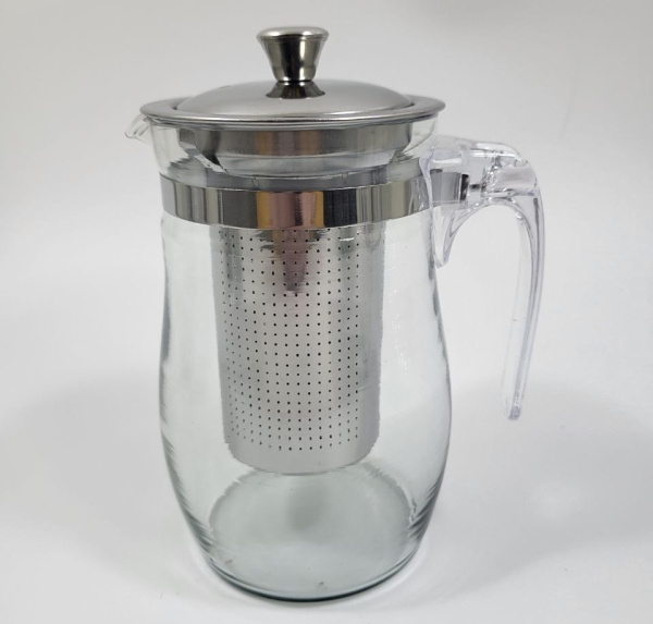 Чайник заварочный стеклянный 0,75л (6178)