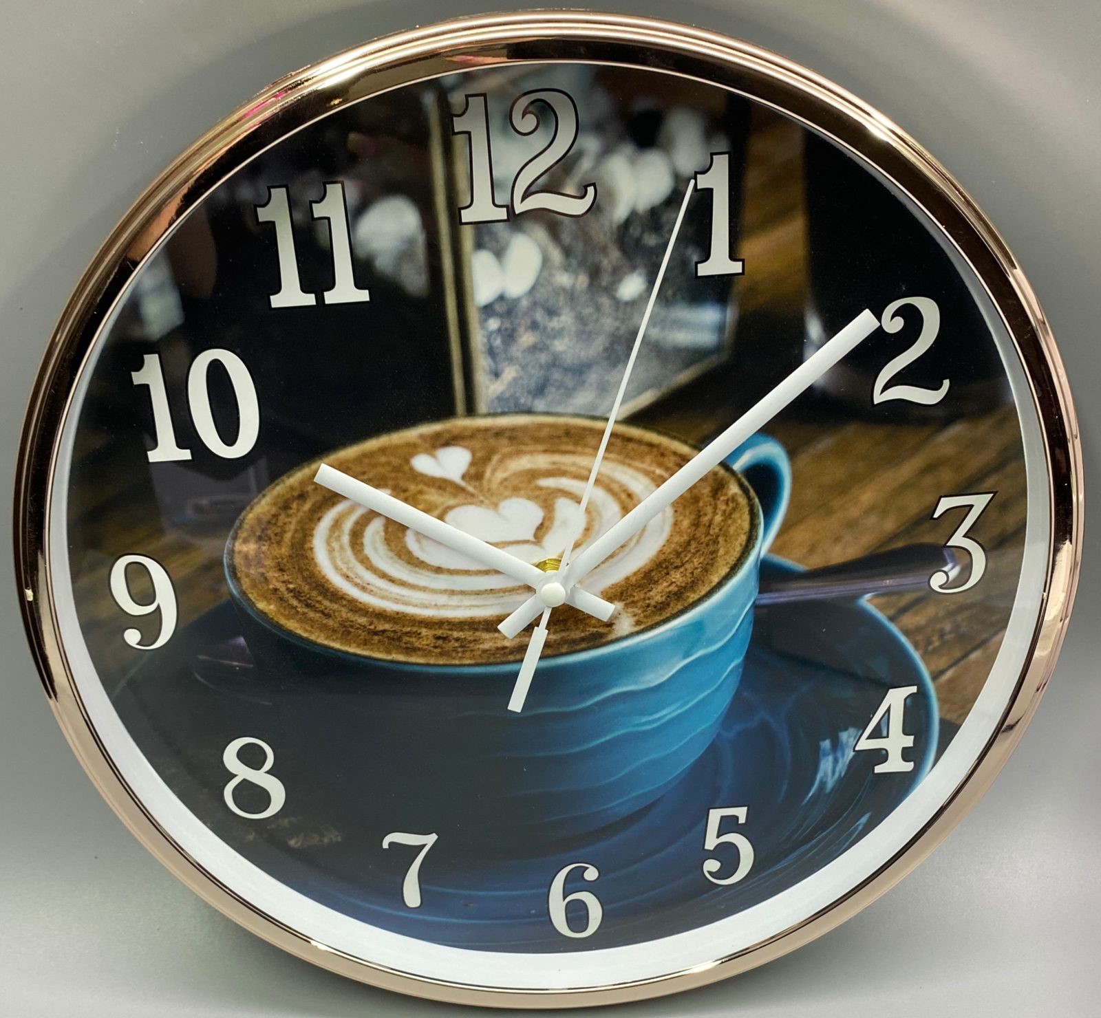 АКЦИЯ! Часы настенные механические Ø30см (8609) (30)