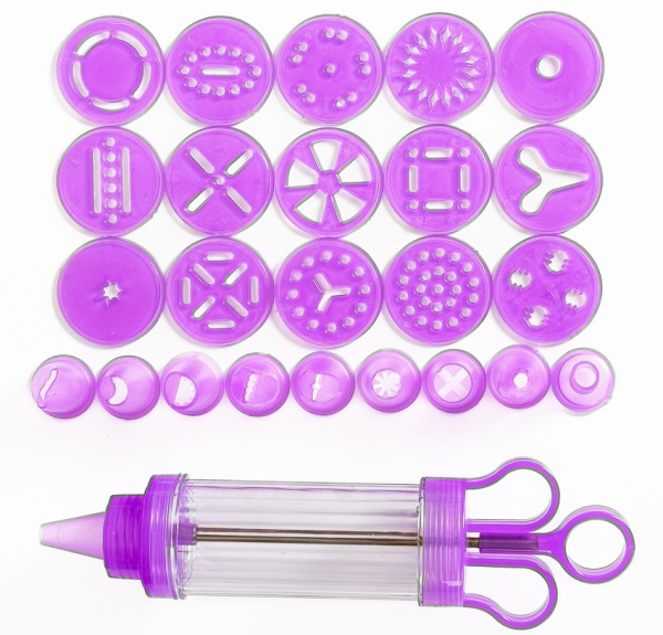 АКЦИЯ! Кондитерский шприц +10 насадок   (6937)(72)