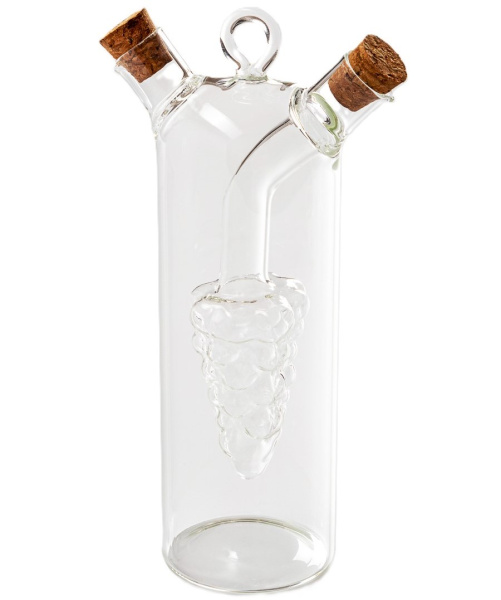 АКЦИЯ! Банка 2 в 1 для соусов и масла  10*5,5*18 см (С-1223)