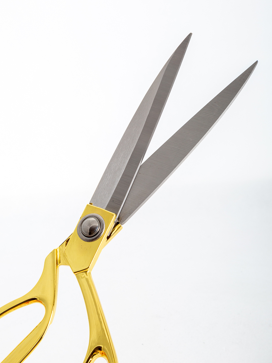 Ножницы портные   (позолоченные  23см) (4421-2) (96)