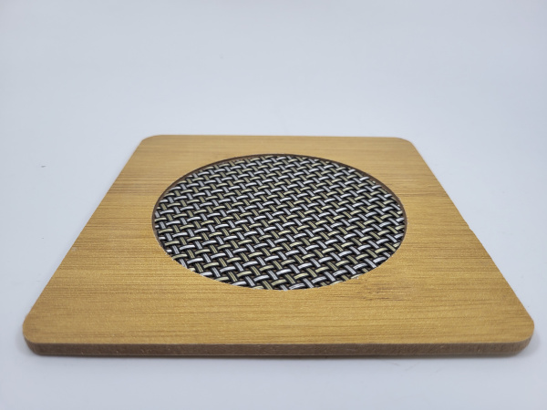 Бамбуковая подставка под горячее 16,5см (ST-6406)