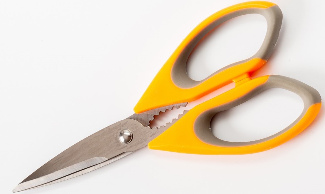 Кухонные ножницы универсальные "Sunhome"  с открывашкой (1073) (240)