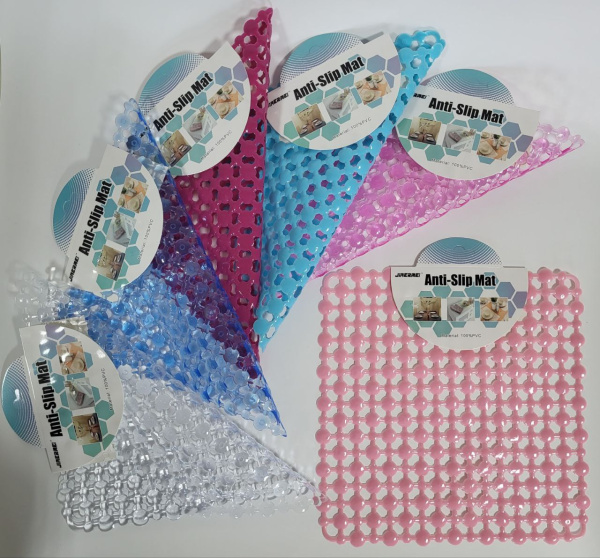 АКЦИЯ! Коврик противоскользящий 27*27см (00059) (240)