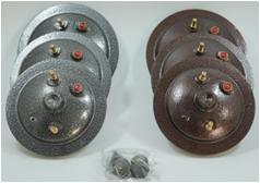 Крышка для афганского казана 8 л черная (H124) (18)