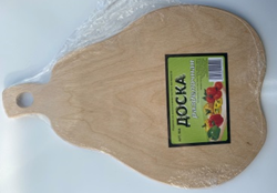 Доска 28,5*37,5см  "Груша" (9 мм) (9571) (21a)