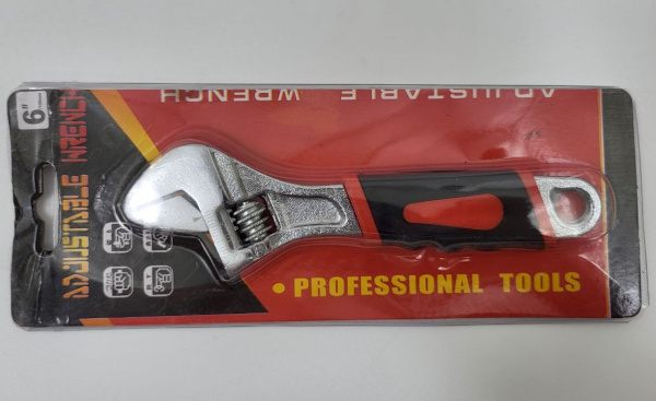 Ключ разводной сантехнический 6" (150 мм) (6239) (120)