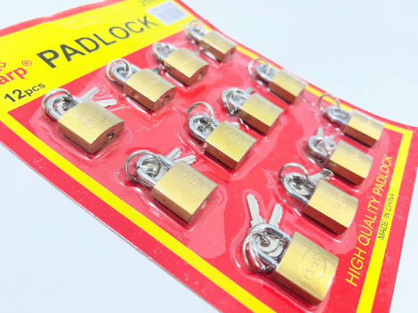 Замок 12 шт 20mm (5628) (50)