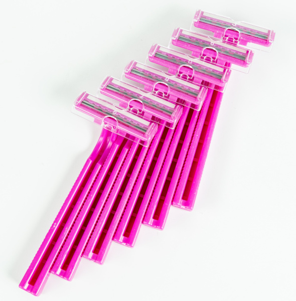 Набор станков женских одноразовые  5+1шт (7180/1)