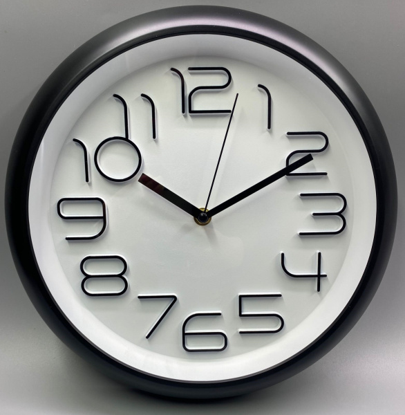 Часы настенные механические Ø30см (8602) (20)