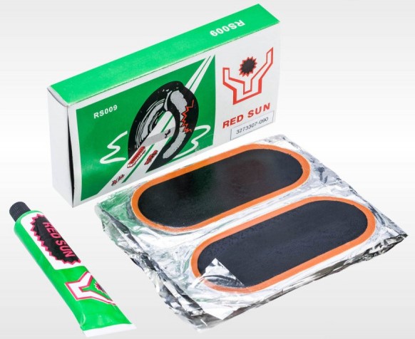 Заплатка для велосипедной камеры (9шт - 5*10,5см) RS009 (200)