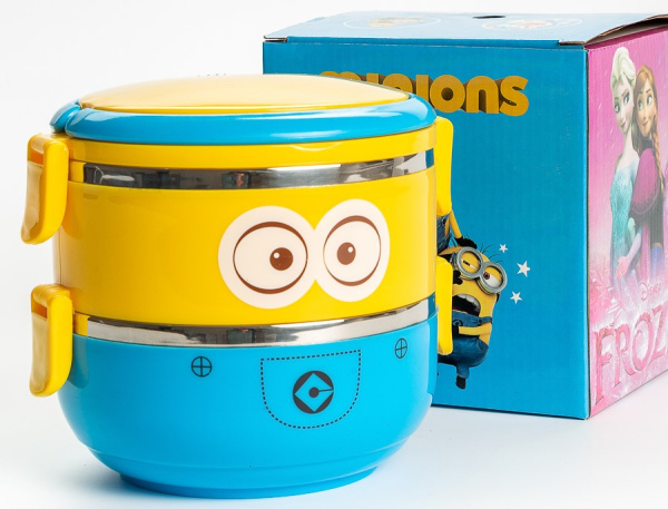 Ланч-бокс миньон 2х700 ml (8x15см.) (KH-804)