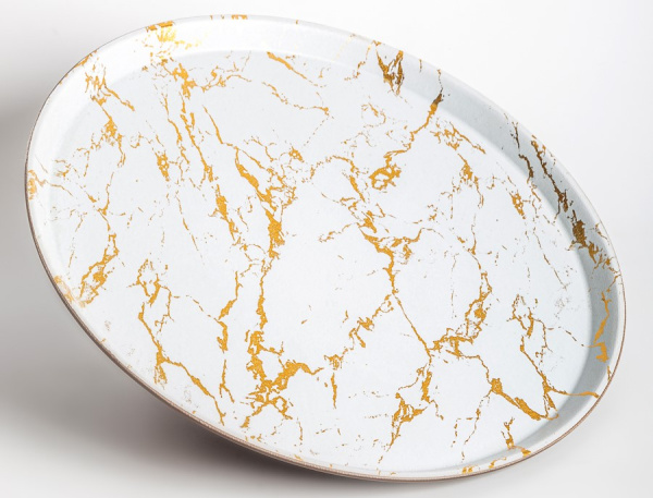 Поднос пластиковый  Ø40см (8430) (25)