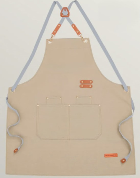 Фартук тканевый универсальный БЕЖЕВЫЙ  (7420) (120)