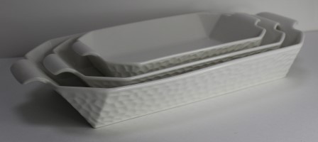 Набор для запекания 3шт прямоугольный "Камешки" 16;13,5;11 (50) 