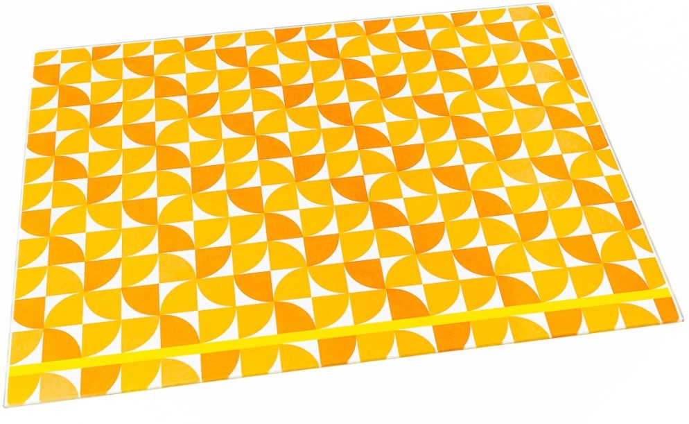 Разделочная доска стекло 28*38см (3338) (12)